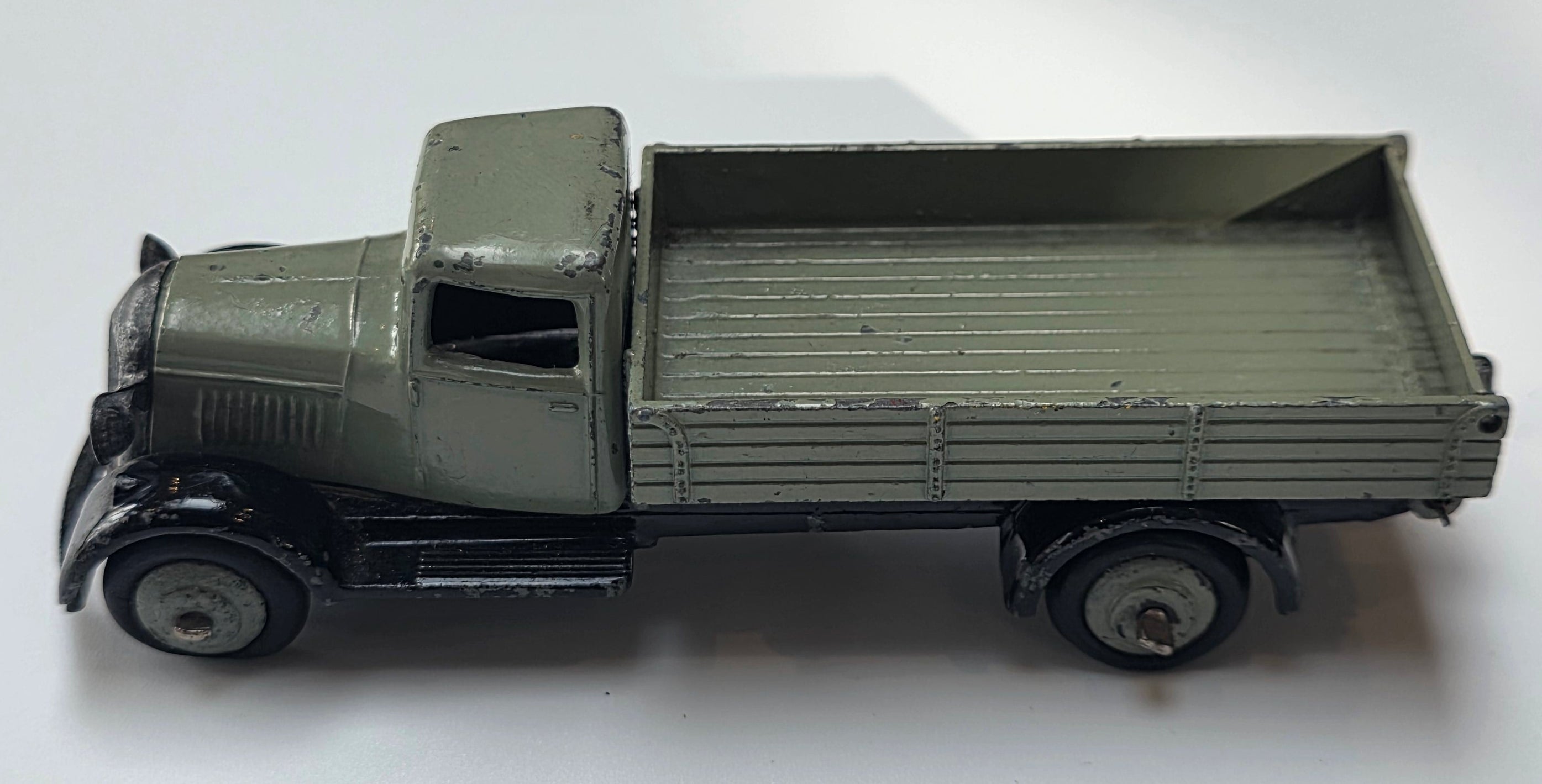 Dinky Toys 25e Tipping Wagon Original 1940s Grey (type 4)