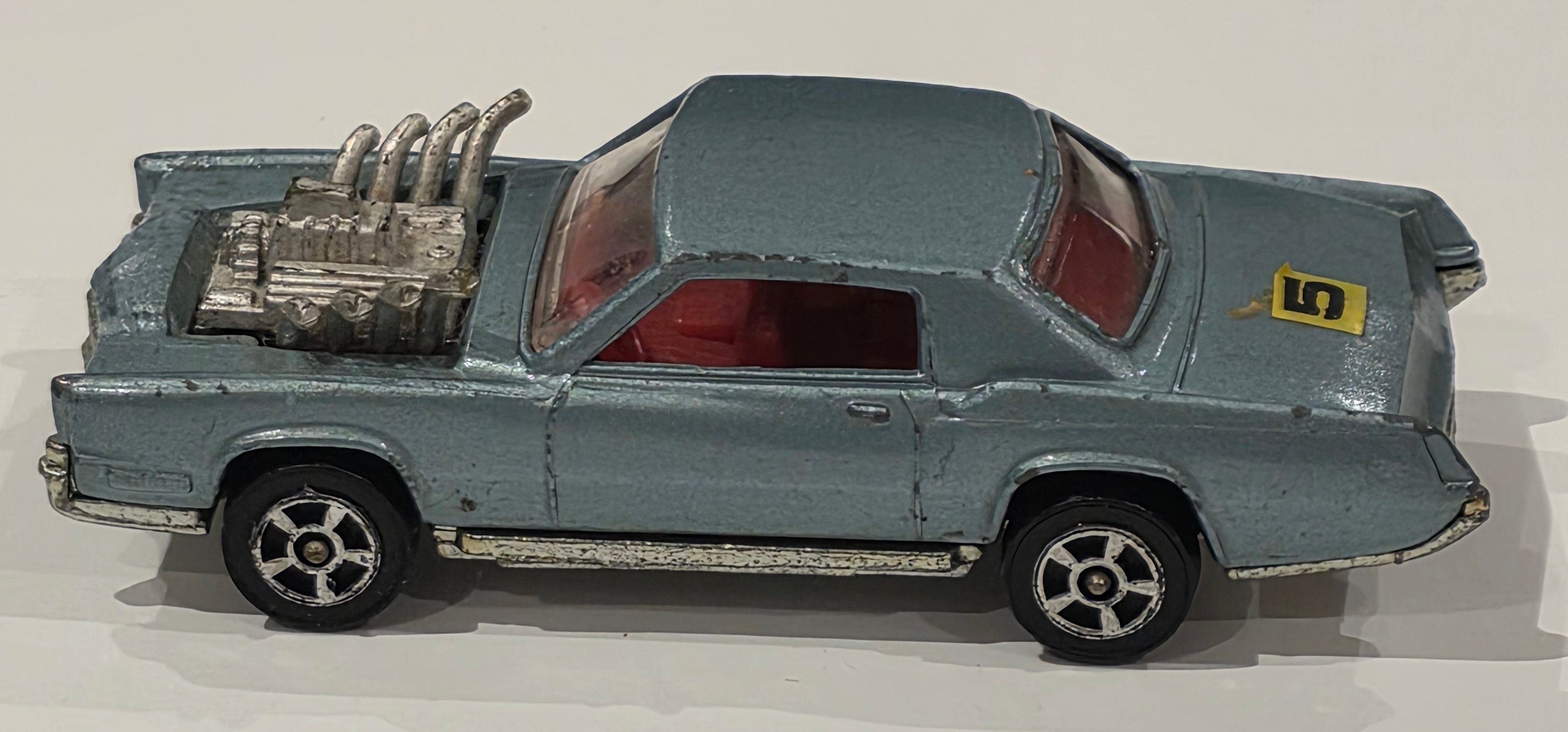 Corgi Juniors Cadillac Eldorado WhizzWheels Metallic Blue 1970s