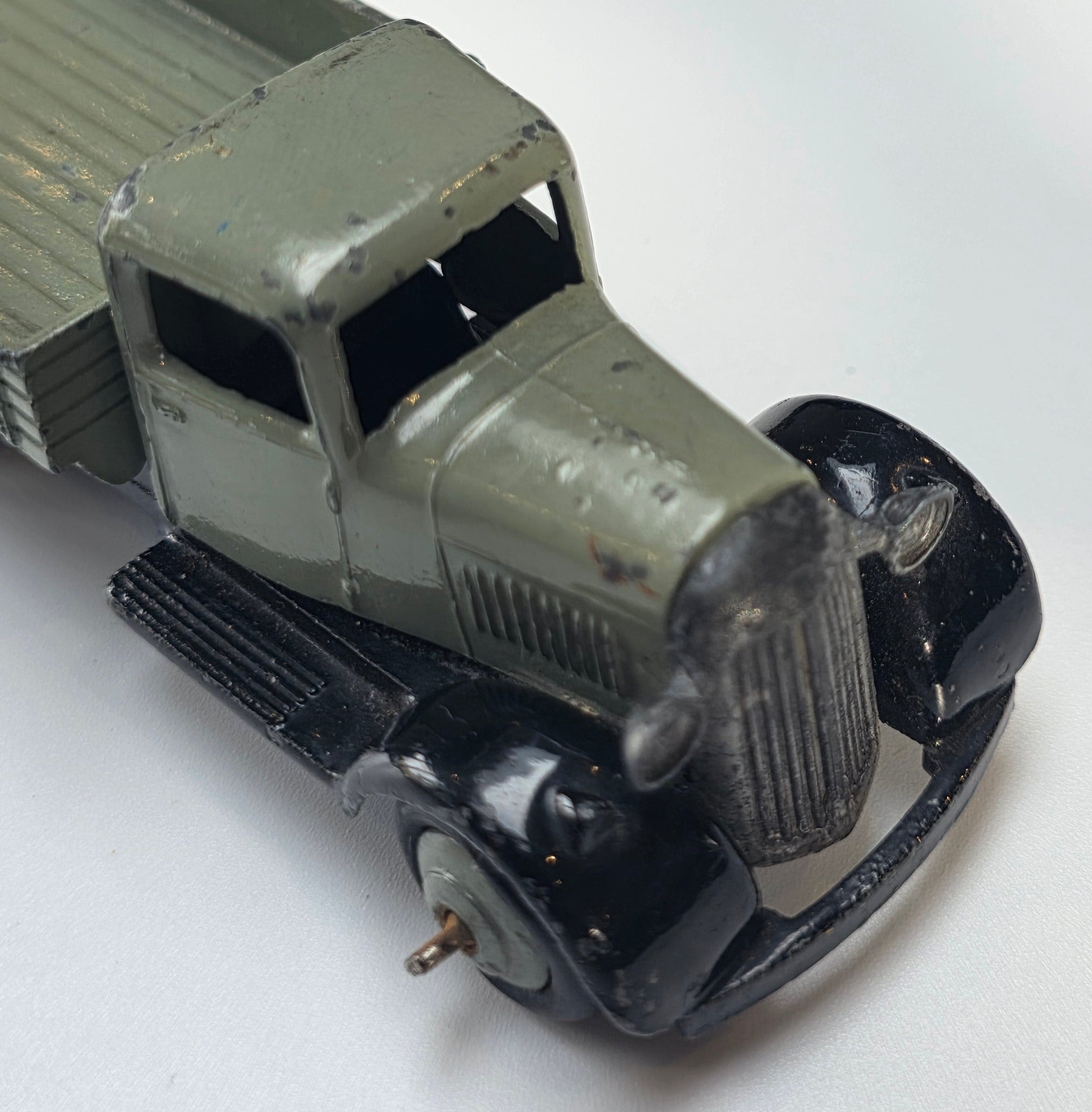 Dinky Toys 25e Tipping Wagon Original 1940s Grey (type 4)