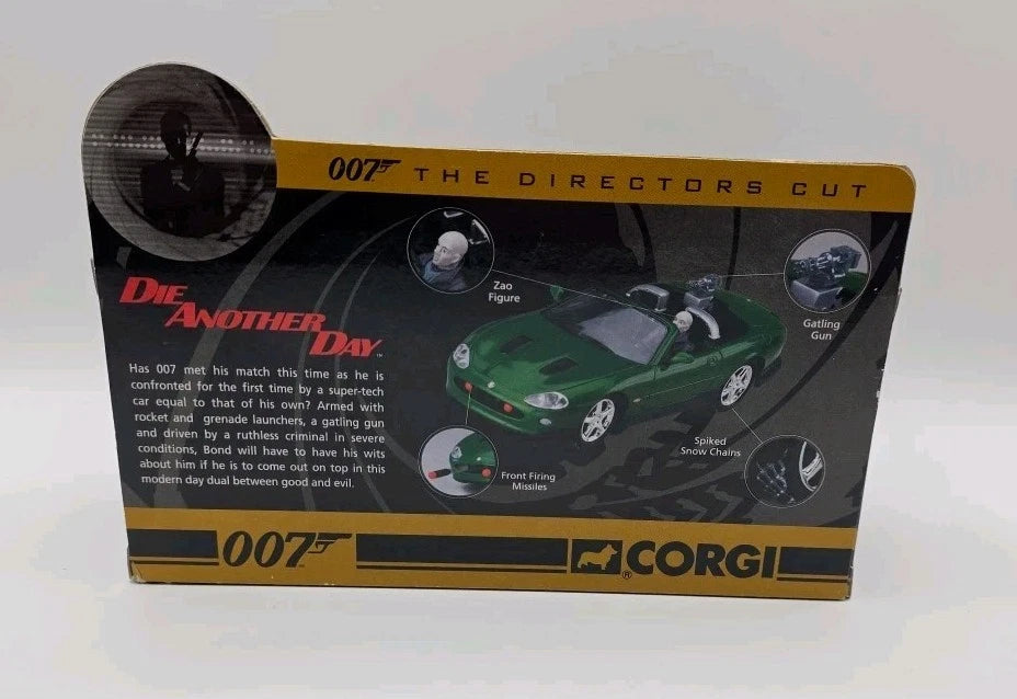 2003 Corgi 1:36 Scale James Bond 007 Die Another Day Jaguar XKR Model Mint Boxed