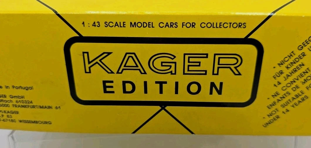 Kager Desoto 2 door brown 1:43 Made In Portugal Mint In Box 1990s Detailed Model