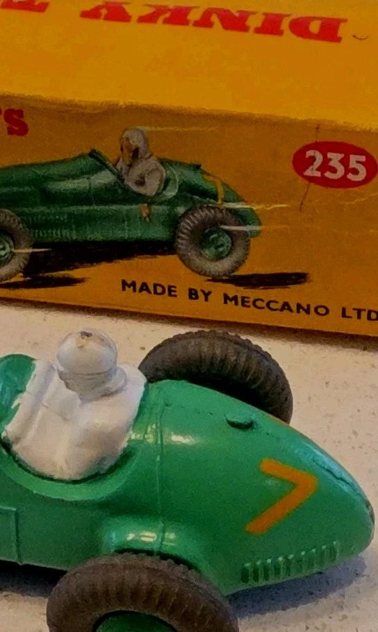 1950's Dinky Toys 235 H.W.M Racing F1 Car Vgc Boxed