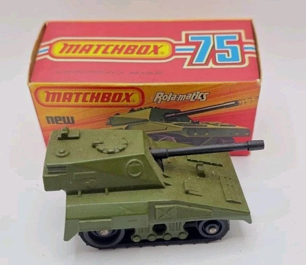 MATCHBOX Rolamatics No 70 S-P Gun Original Box 1976 Original Newr Mint Boxed