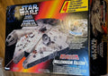 STAR WARS KENNER 1995 MILLENNIUM FALCON. Boxed Complete Tested Working + 4 Figs