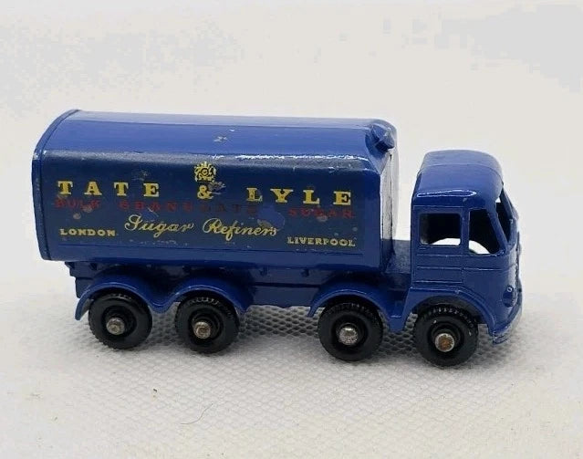 Matchbox regular wheels No10C SUGAR CONTAINER TRUCK Unboxed Good Original Condition 1950's