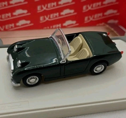 Exem Austin Healy Sprite 'Frogeye' Green 1958 Scale Model 1/43 Made In Italy 90s