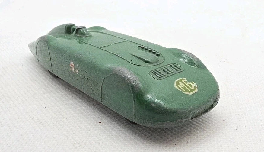 Dinky 23p Gardner’s MG Record Car 1945-48 Original Playworn Good Overall Condition
