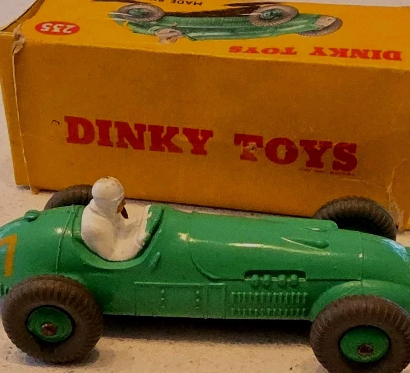 1950's Dinky Toys 235 H.W.M Racing F1 Car Vgc Boxed