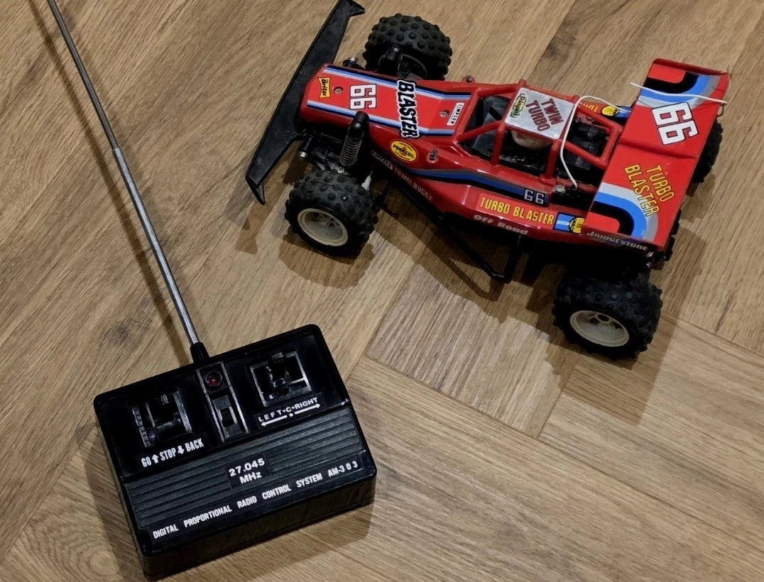 Vintage RC Car Turbo Blaster By Shuenn Chyi Co Ltd Works 1980s Part Boxed