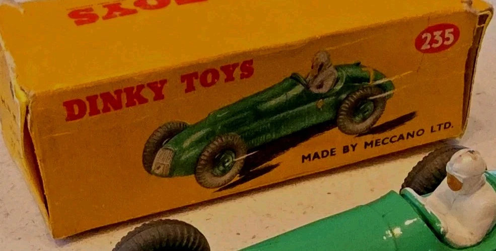 1950's Dinky Toys 235 H.W.M Racing F1 Car Vgc Boxed