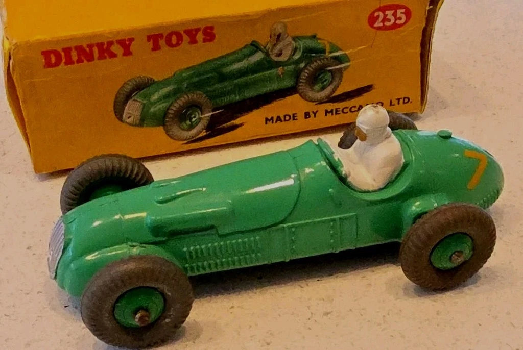 1950's Dinky Toys 235 H.W.M Racing F1 Car Vgc Boxed
