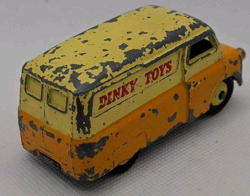 Dinky Toys Bedford “Dinky Toys” Van 1950s Rare Model Playworn Original