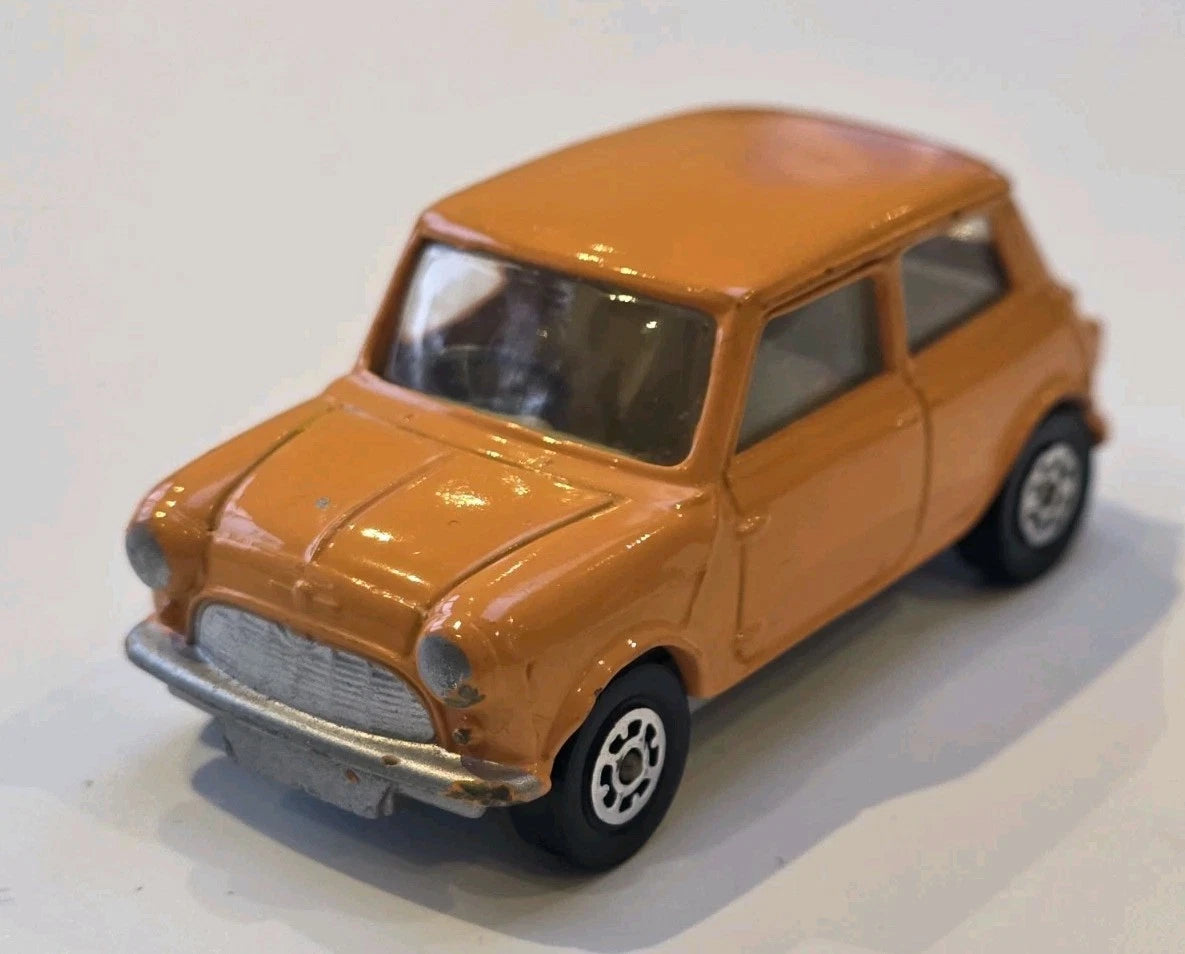 Corgi Morris Mini Minor Whizzwheels Orange Rare 70s Model Vgc Unboxed Original