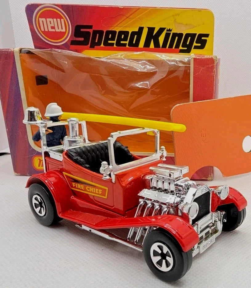 MATCHBOX SPEED KINGS K-53 HOT FIRE ENGINE Mint Boxed Original 1974