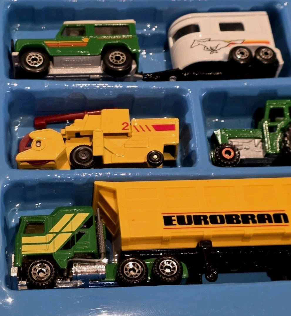 MATCHBOX MC-7 FARM MODEL GIFT SET Boxed 1990s Models Mint Box Very Good Original