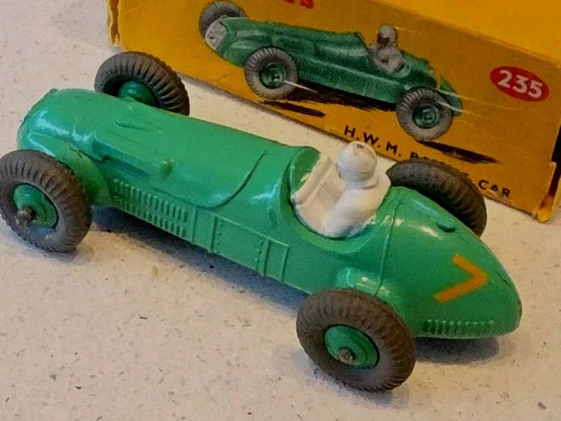 1950's Dinky Toys 235 H.W.M Racing F1 Car Vgc Boxed