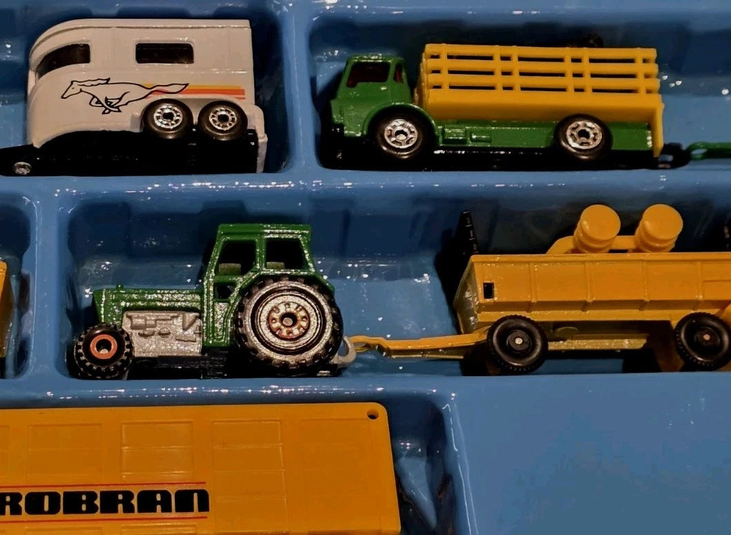 MATCHBOX MC-7 FARM MODEL GIFT SET Boxed 1990s Models Mint Box Very Good Original
